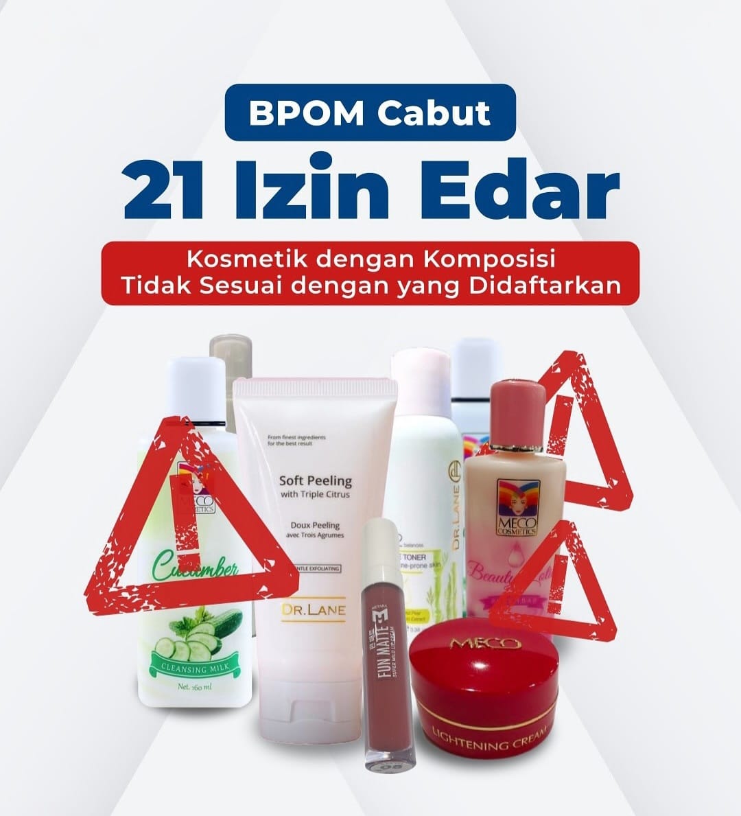 Waspada! BPOM Buru Kosmetik Tanpa Izin Edar, Produk Skincare Ternama Ikut Terseret