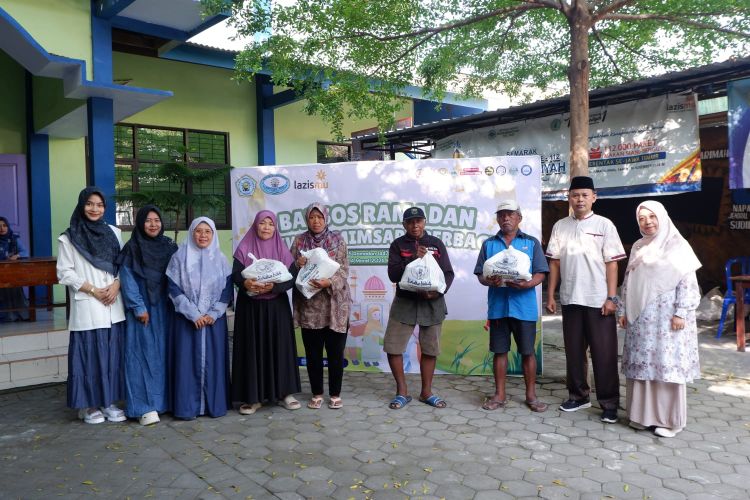 Berkah Ramadan, Ikwam MIMSAPA Kabupaten Kediri Gelar Bakti Sosial