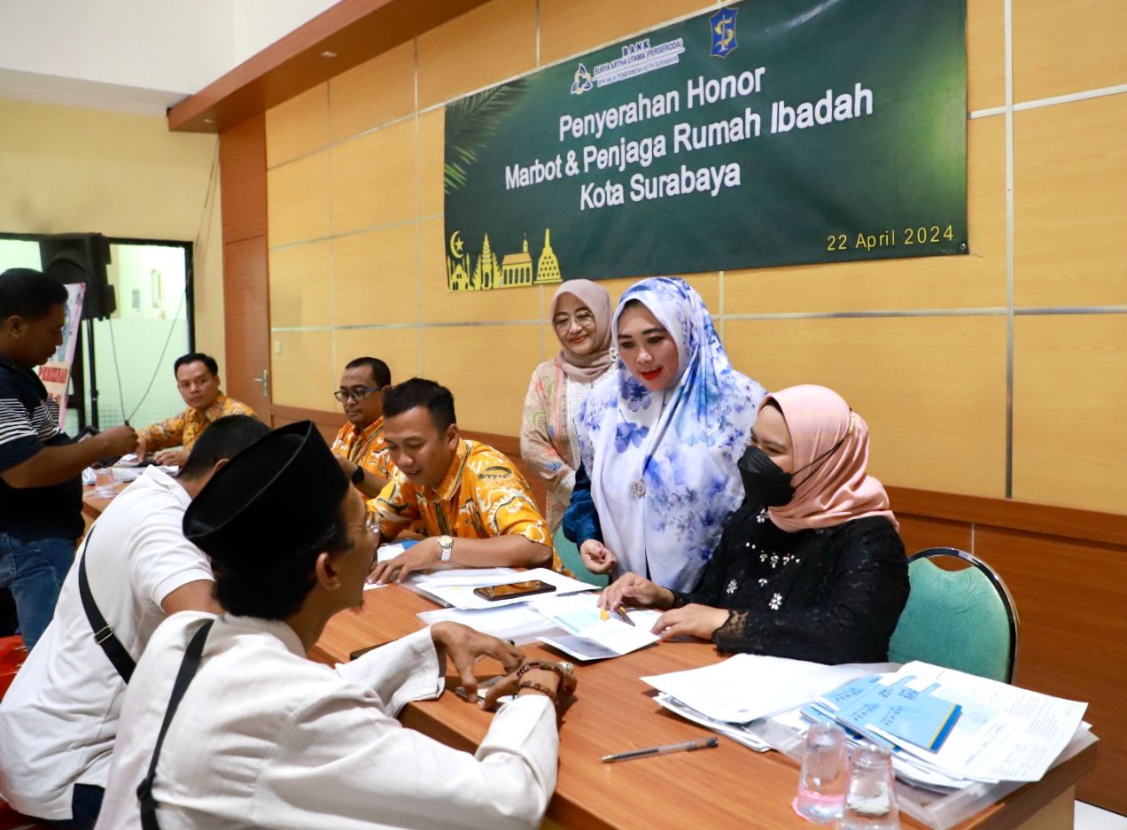 Akhirnya Marbot Musala dan Penjaga Rumah Ibadah Terima Insentif, Pimpinan DPRD Surabaya: Harus Makin Sregep