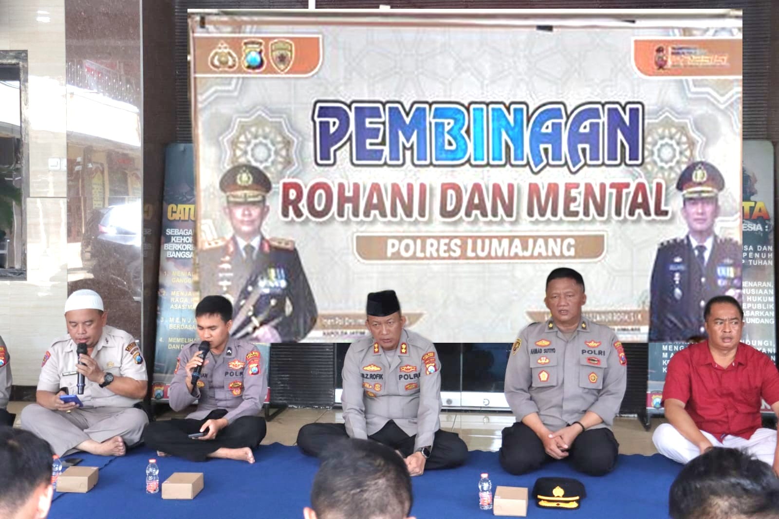 Bentuk Karakter Polisi Humanis, Polres Lumajang Rutin Gelar Binrohtal