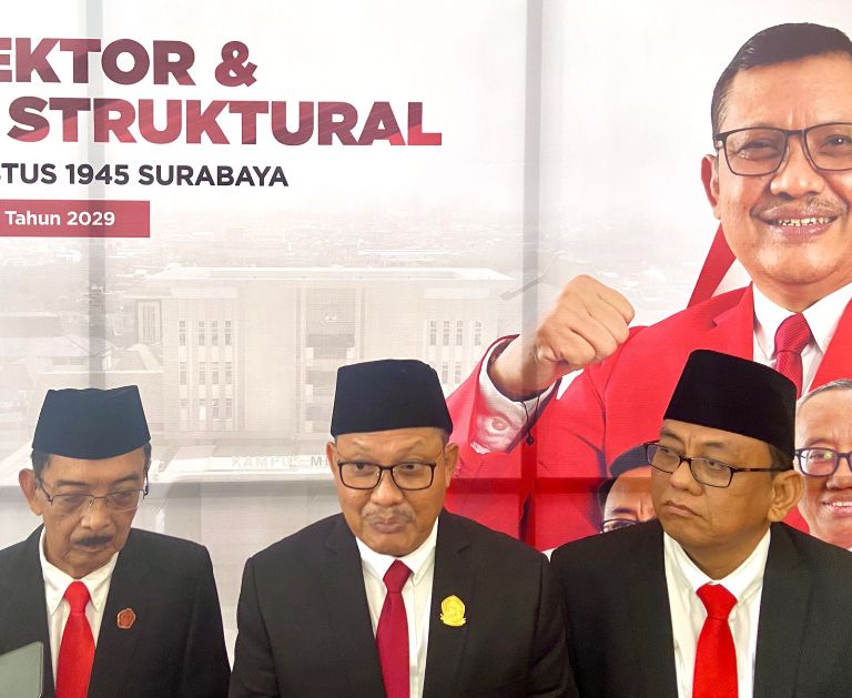 Kembali Pimpin Untag Surabaya, Prof Nugroho Bawa Misi Kampus Berkelas Internasional