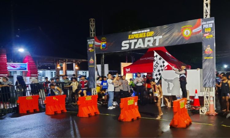 Polres Situbondo Gelar Lomba Lari Nyeker 100 Meter untuk Tekan Balap Liar