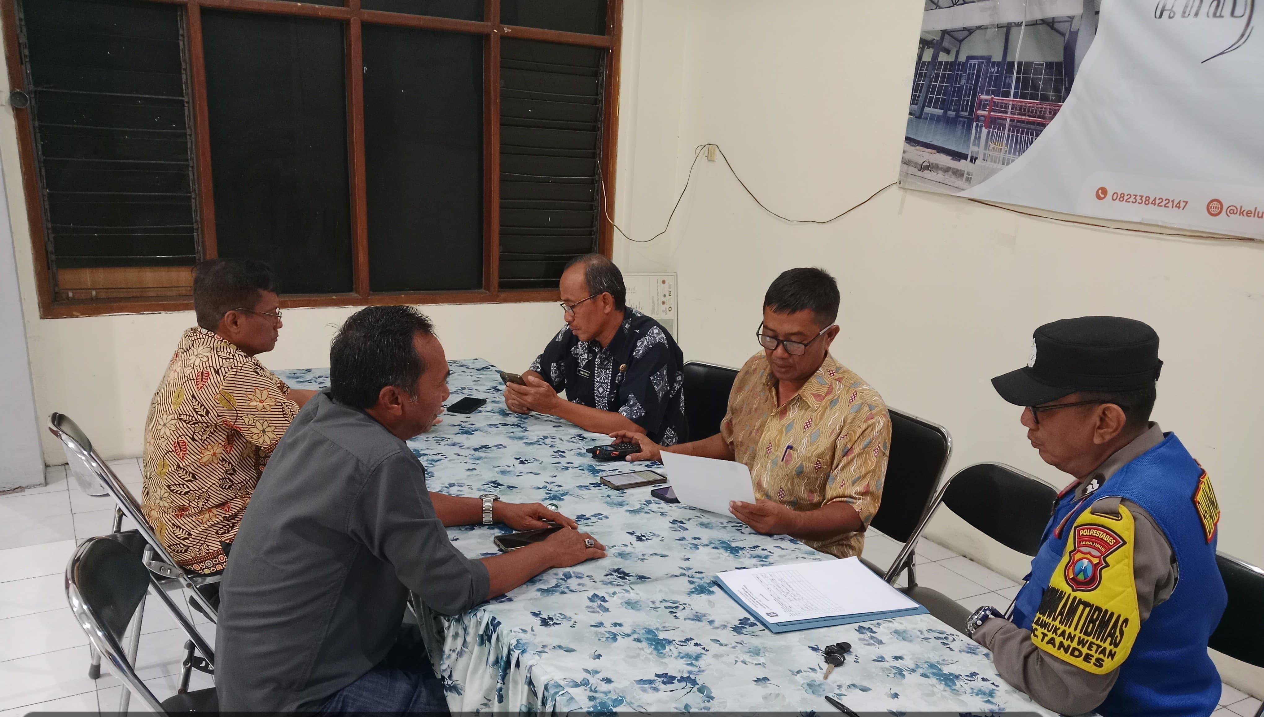 Buntut Surat Partisipasi Lebaran, Ketua LPMK Manukan Wetan di SP1