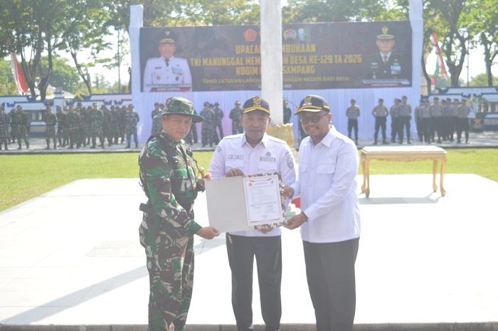 Bupati Sampang Buka TMMD Ke-129, Percepat Pembangunan dari Desa