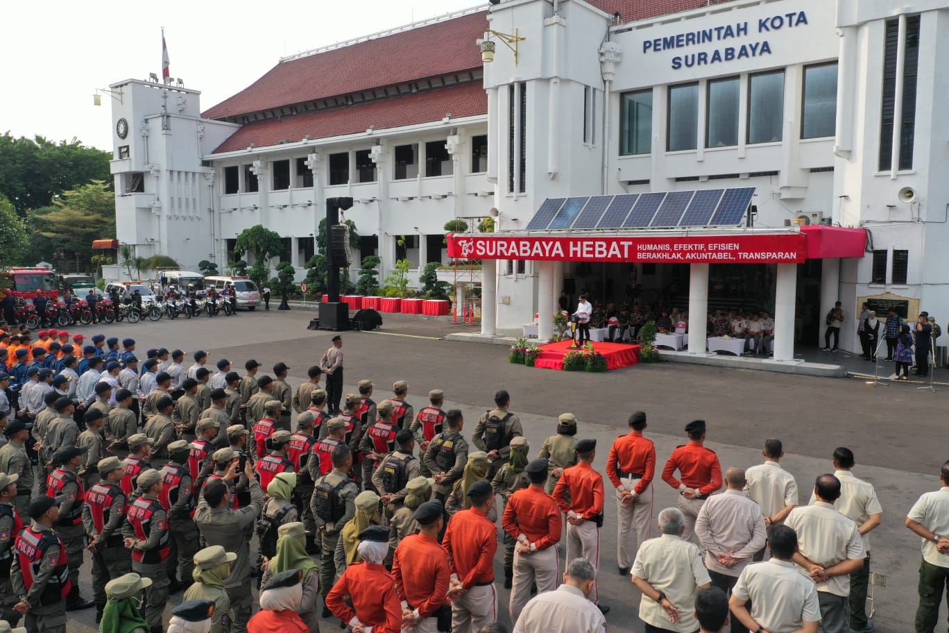 Lebaran di Surabaya: Sinergi TNI-Polri, Pemkot, dan Warga Jaga Keamanan Kota