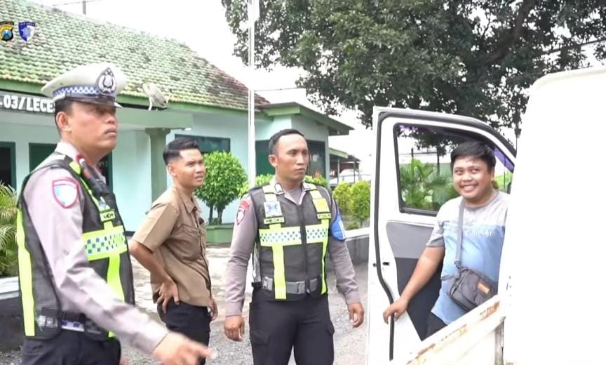 Panik Dikejar Polisi di Tol, Pencuri Pikap Gran Max Kabur ke Persawahan
