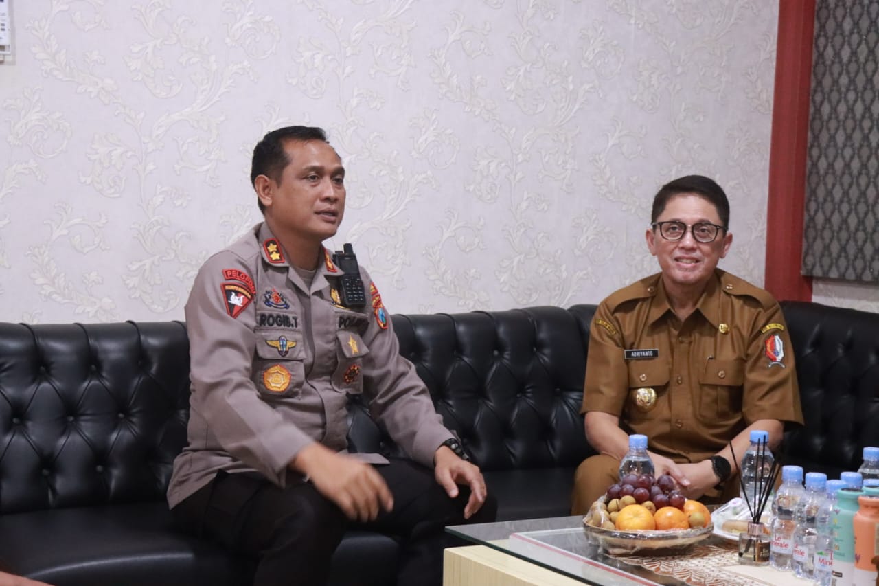 Kapolres Ucapkan Selamat Bertugas Pj Bupati Bojonegoro, Bersama Jaga Kondusifitas Kamtibmas