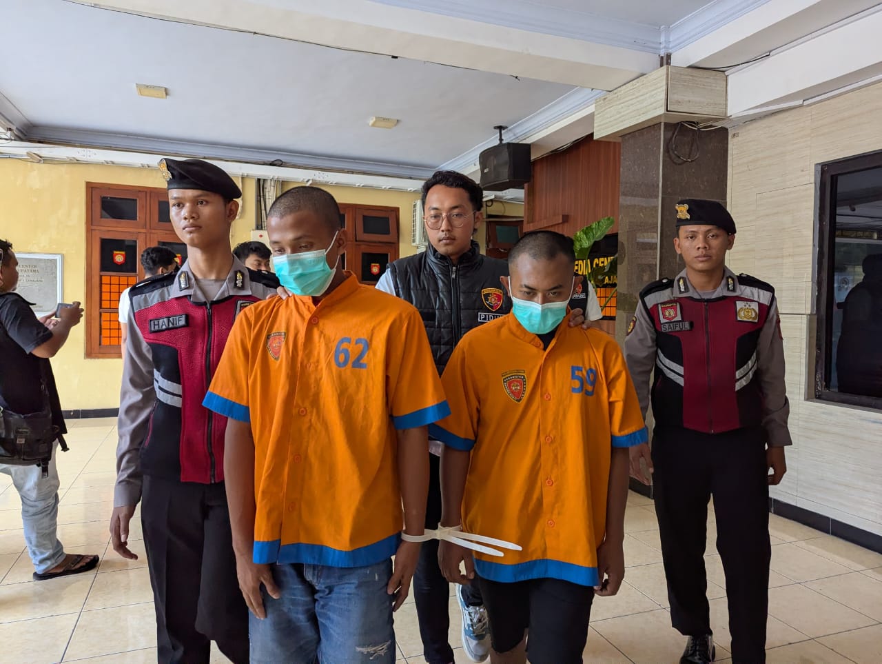 Penjambret dan Penadah Asal Ranuwurung Lumajang Berhasil di Tangkap Polisi 