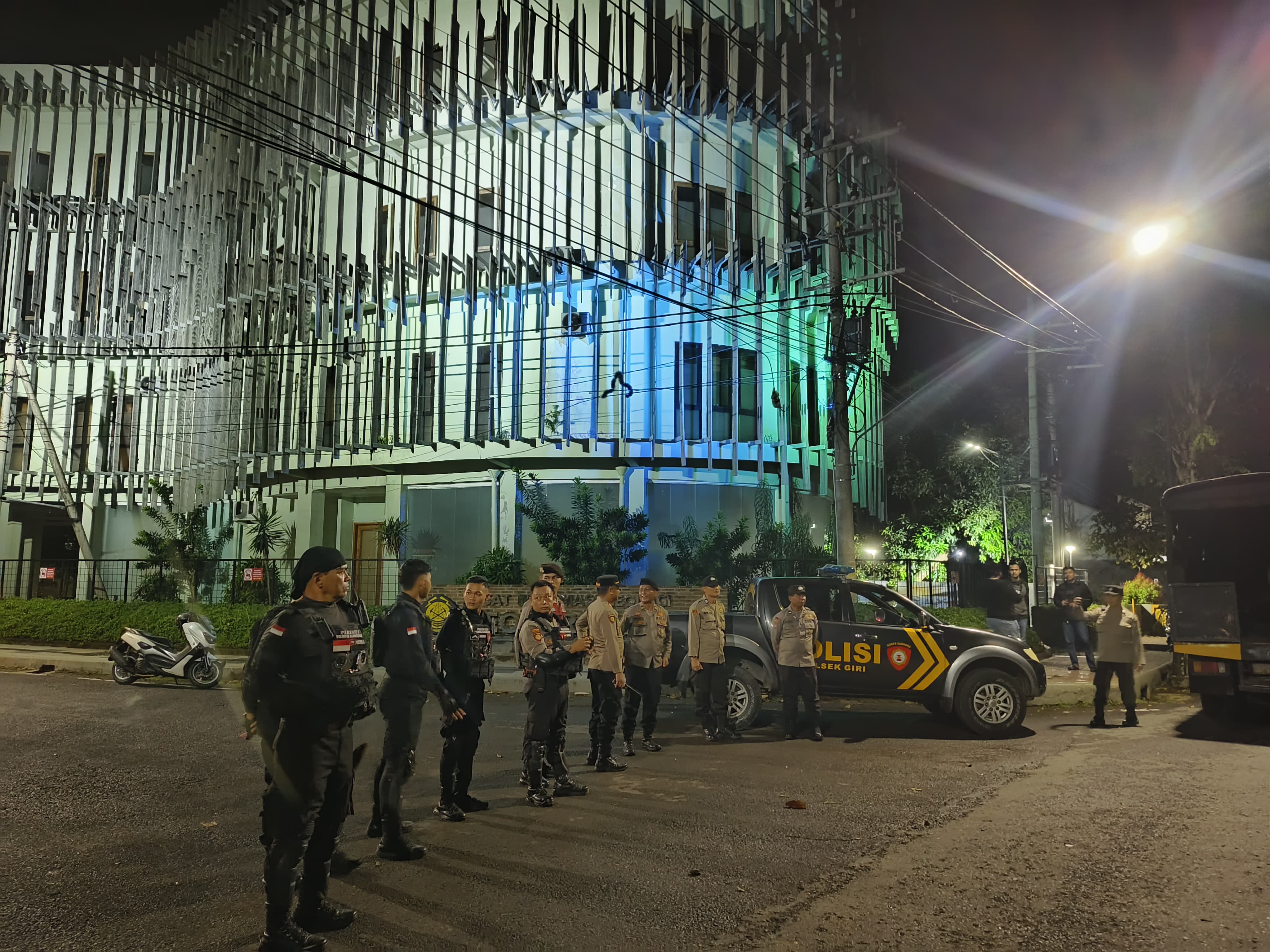 Ciptakan Situasi Kondusif, Polresta Banyuwangi Gelar Patroli Skala Besar di Titik-Titik Rawan