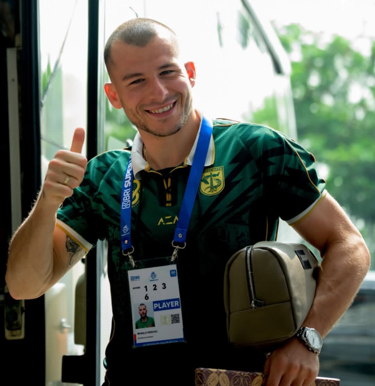 Persebaya Surabaya Vs Persik Kediri, Mihailo Perovic Masuk Starting Line Up