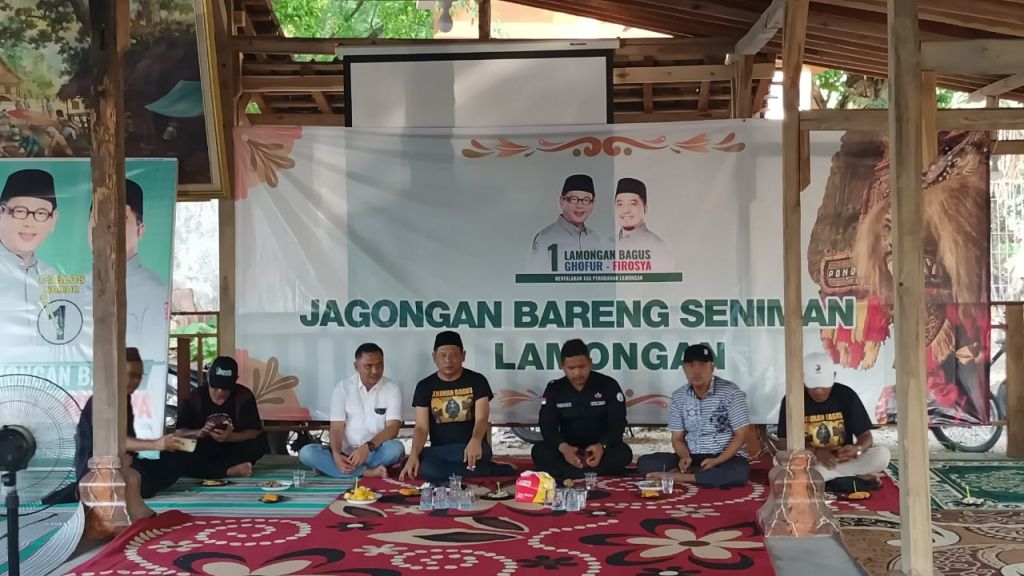 Seniman di Lamongan Optimis Menangkan Paslon Bagus Nomor Urut 1