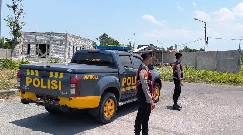 Jaga Kamtibmas Jantung Kota, Patroli Satsamapta Sisir Kawasan Padat Lalin dan Rawan 3C