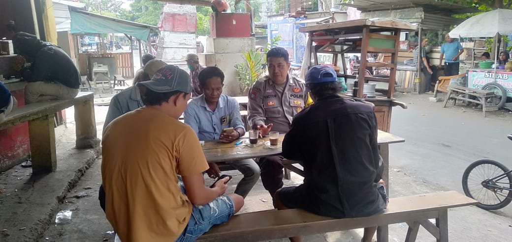 Polres Pelabuhan Tanjung Perak Ngobrol Gayeng Bahas Bahaya Narkoba