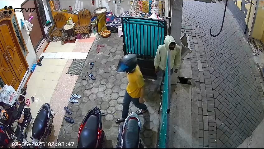 Bandit Ranmor Acak-acak Jemur Wonosari, Bawa Kabur Motor Pak Ustaz