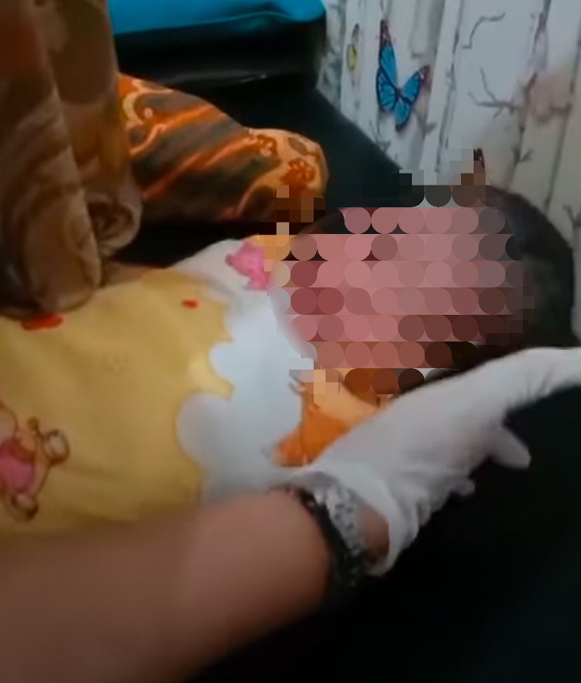 Sempat Ada Darah, Bayi Mungil yang Dibuang di Kedamean Gresik dalam Keadaan Sehat