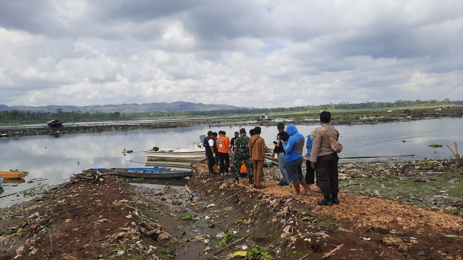 Hampir Sebulan Tenggelam di Dam Kali Sukun Timur, Jasad Warga Sukoraharjo Kepanjen Ditemukan