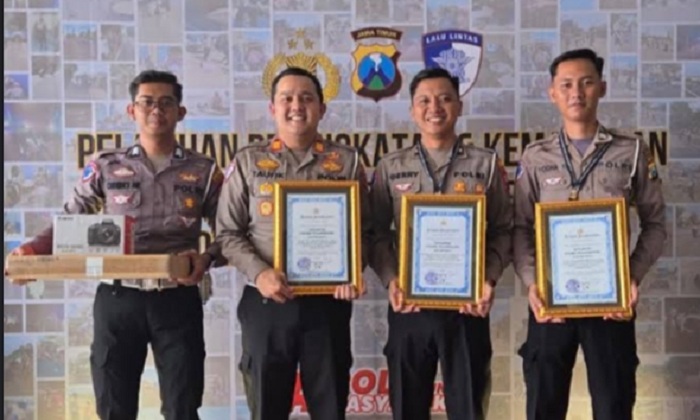 Bikin Bangga, Satlantas Polres Tulungagung Raih Tiga Penghargaan dari Polda Jatim 