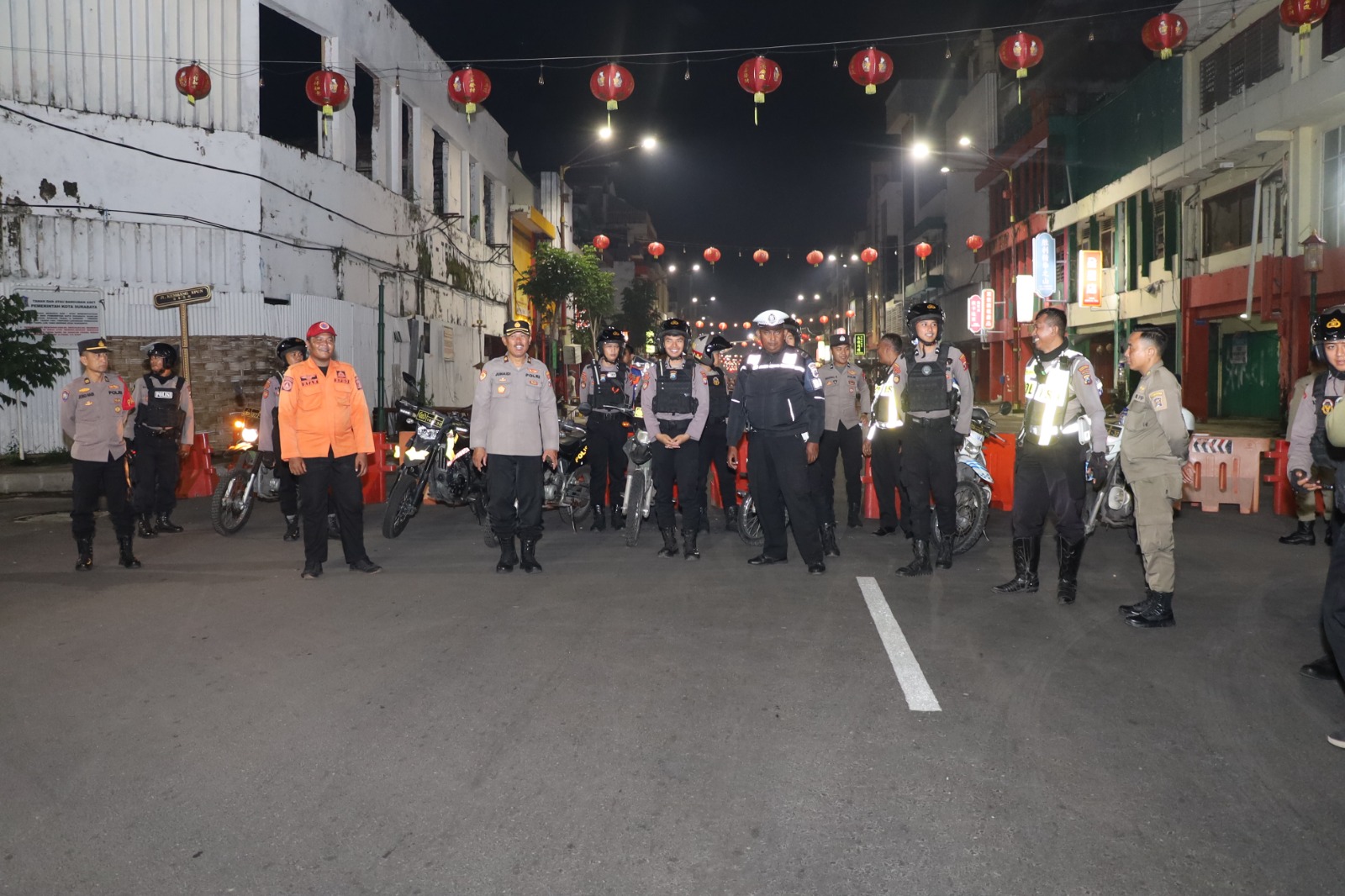 Polres Pelabuhan Tanjung Perak Gencar Patroli Cegah Perang Sarung, Balap Liar, dan Gangster Selama Ramadan