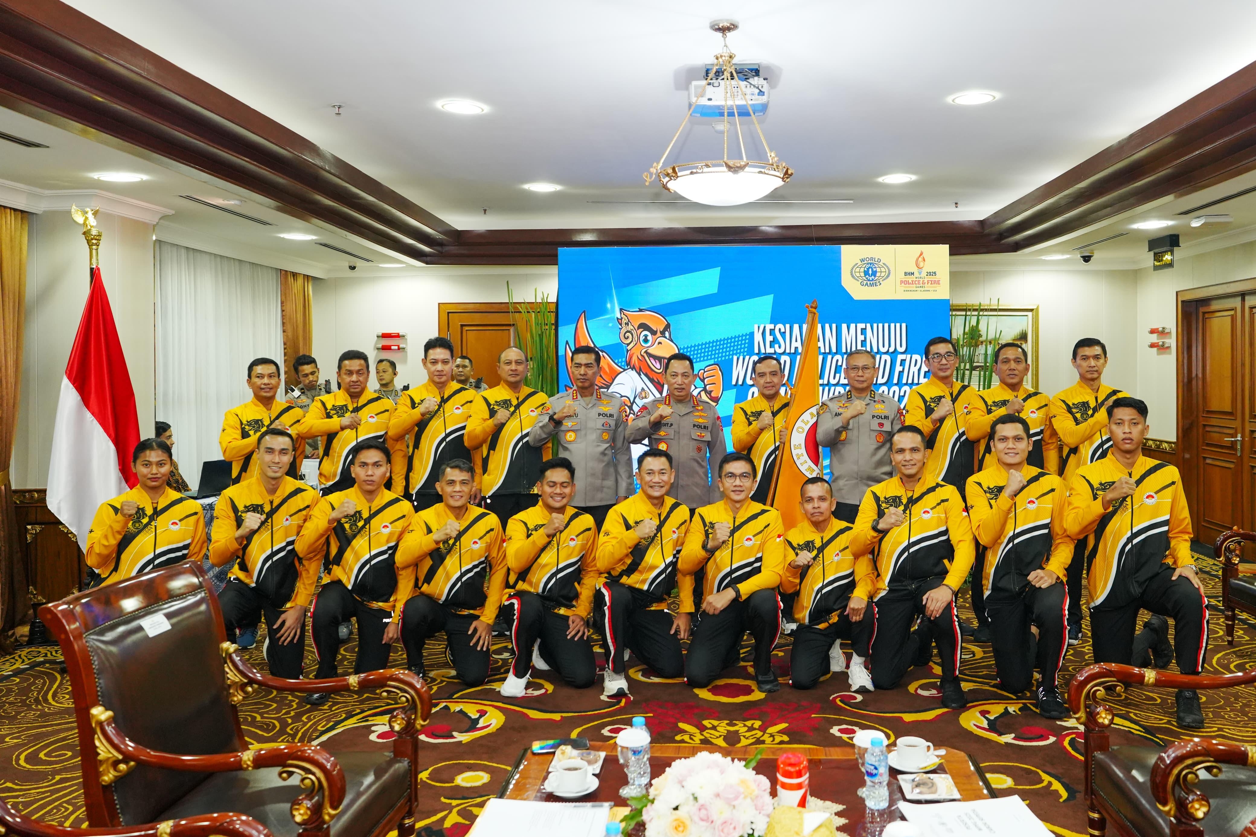 Anggota Korpolairud Baharkam Polri Wakili Indonesia di Kejuaraan Dunia Polisi di Amerika Serikat