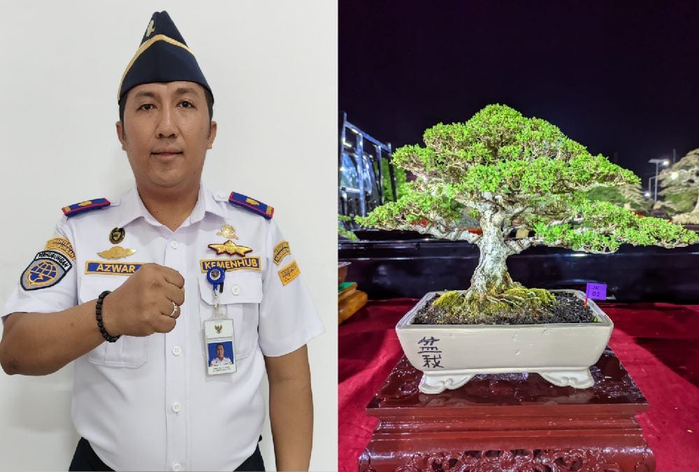 KSOP Kelas IV Kalianget Ikut Meriahkan Kontes Bonsai di Mapolres Sumenep