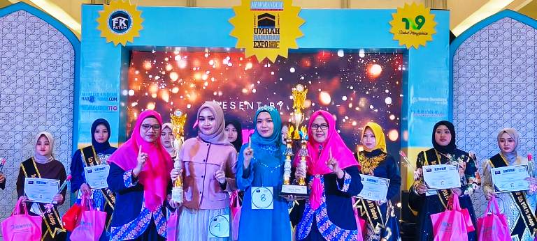 Raisa Aulia Pratistha Putri Raih Juara Utama Duta Muslimah Preneur Surabaya