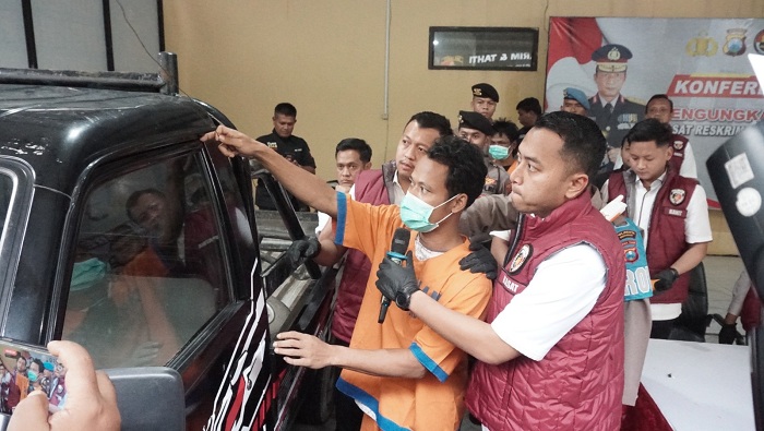 2 Kawanan Maling Pikap Diringkus Polresta Sidoarjo: Congkel Jendela dengan Kawat