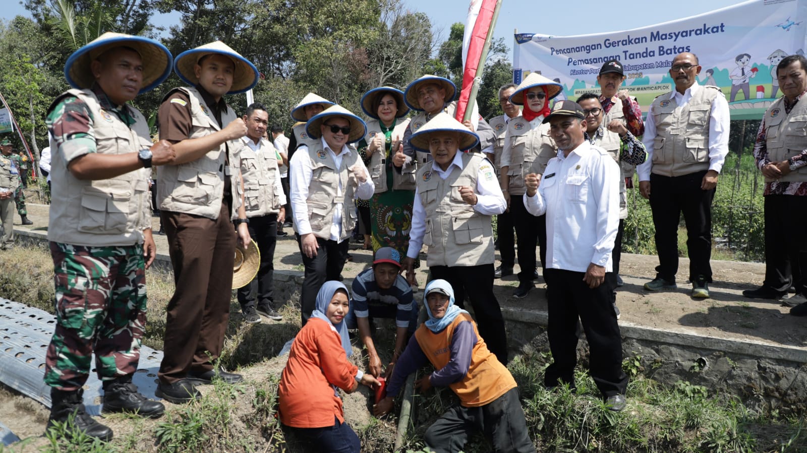 GEMAPATAS Guncang Indonesia, Jutaan Patok Terpasang, Era Baru Kepastian Tanah di Jatim Dimulai