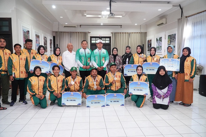 Pak Yes Lepas Kontingen KORMI Ke Fornas VIII Tahun 2025