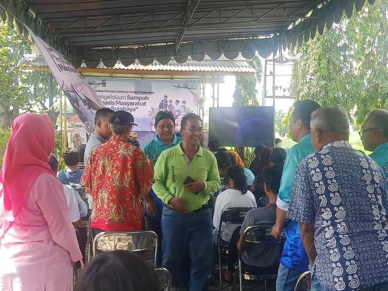 Ketua Proklim Pondok Manggala Sambut Delegasi UNDP, Inisiasi Pengelolaan Sampah Dilirik PBB