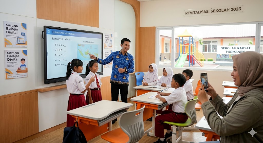 Anggaran Pendidikan Tak Dikurangi, Justru Diperkuat Lewat Revitalisasi Sekolah