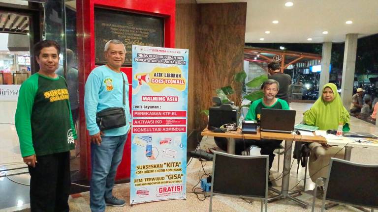 Dispendukcapil Kota Kediri Gencarkan Gerakan Indonesia Sadar Adminduk