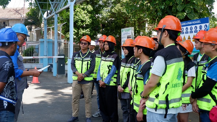 IPAM Ngagel PDAM Surya Sembada Jadi Rujukan Studi Teknologi Air Nanyang Polytechnic Singapura dan Unair