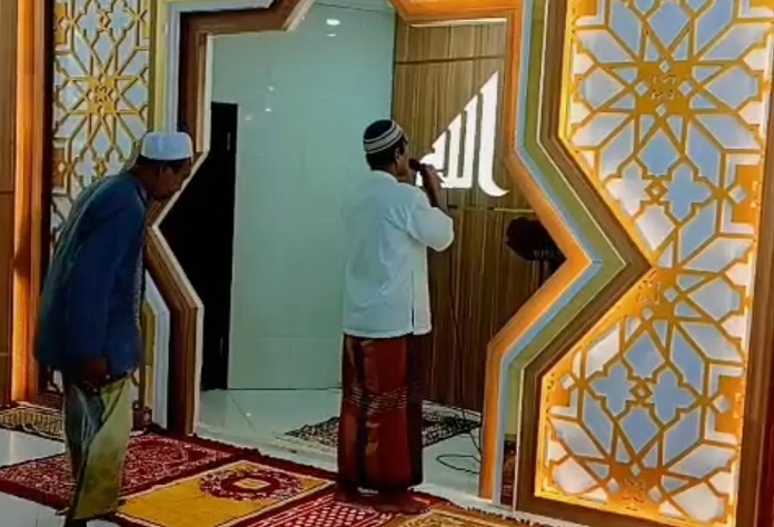 Pasca Dirusak dan Dijarah, Masjid Al-Jabar Polsek Tegalsari Sudah Bisa Digunakan Beribadah