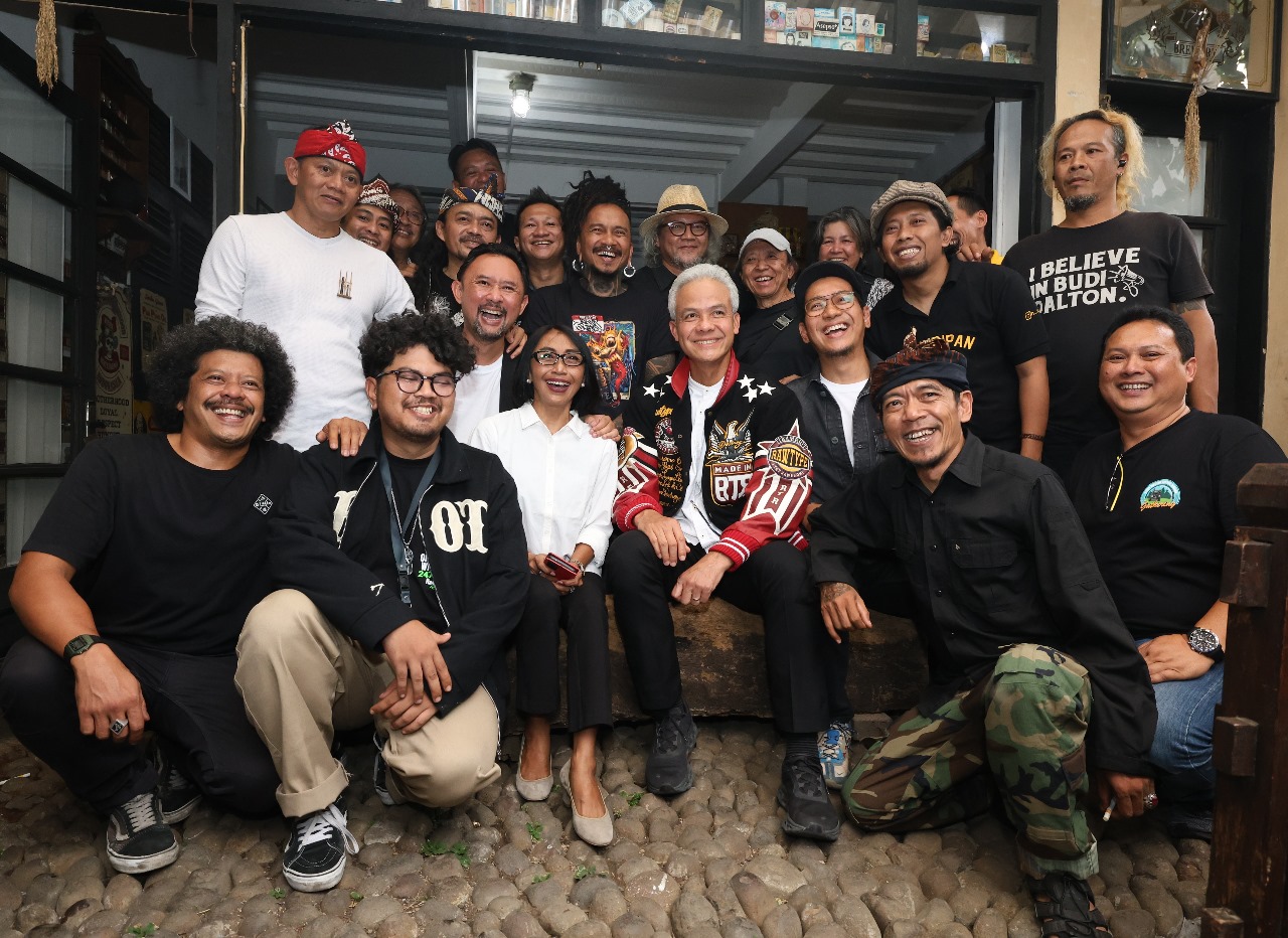 Seniman dan Budayawan Jawa Barat Nongki Bareng Ganjar Bahas Masa Depan Seni Budaya Indonesia