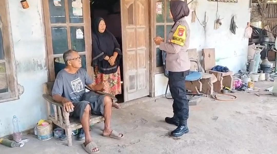 Bhabinkamtibmas Polres Ngawi Intensifkan Sambang Desa 