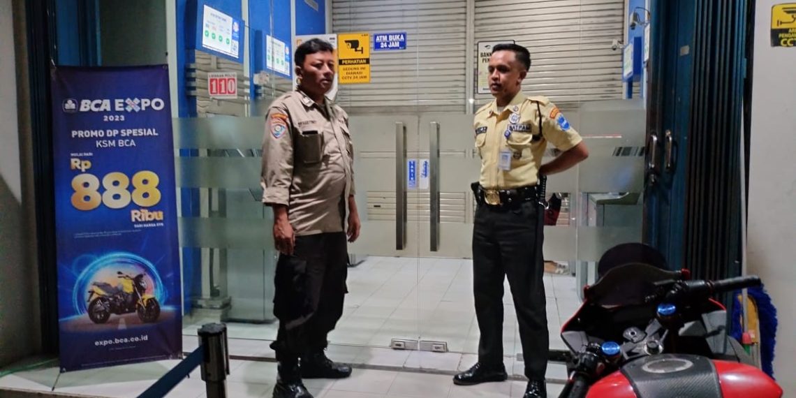 Polsek Porong Gencar Patroli Malam, Sasar ATM dan Perbankan