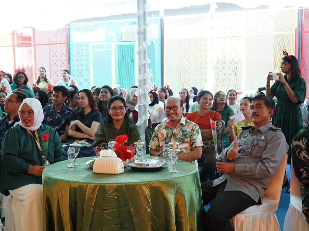 Kakanwil Kemenkumham Maluku Hadiri Perayaan Natal di Lapas Perempuan Kelas III Ambon