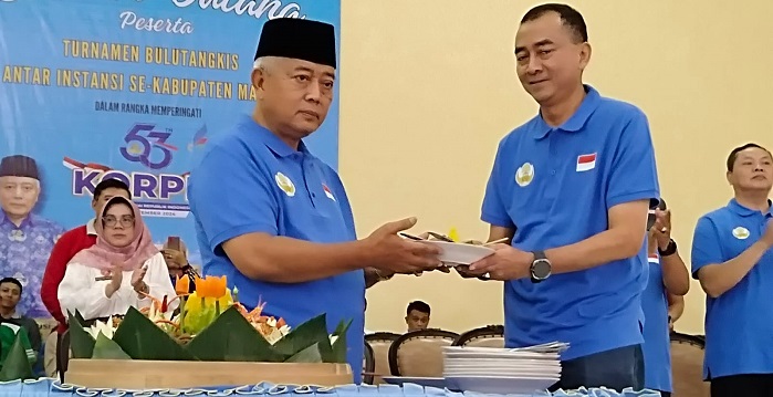 Manfaatkan Gedung Sasana Bhakti, Bupati Sanusi Harap KORPRI Makin Mandiri