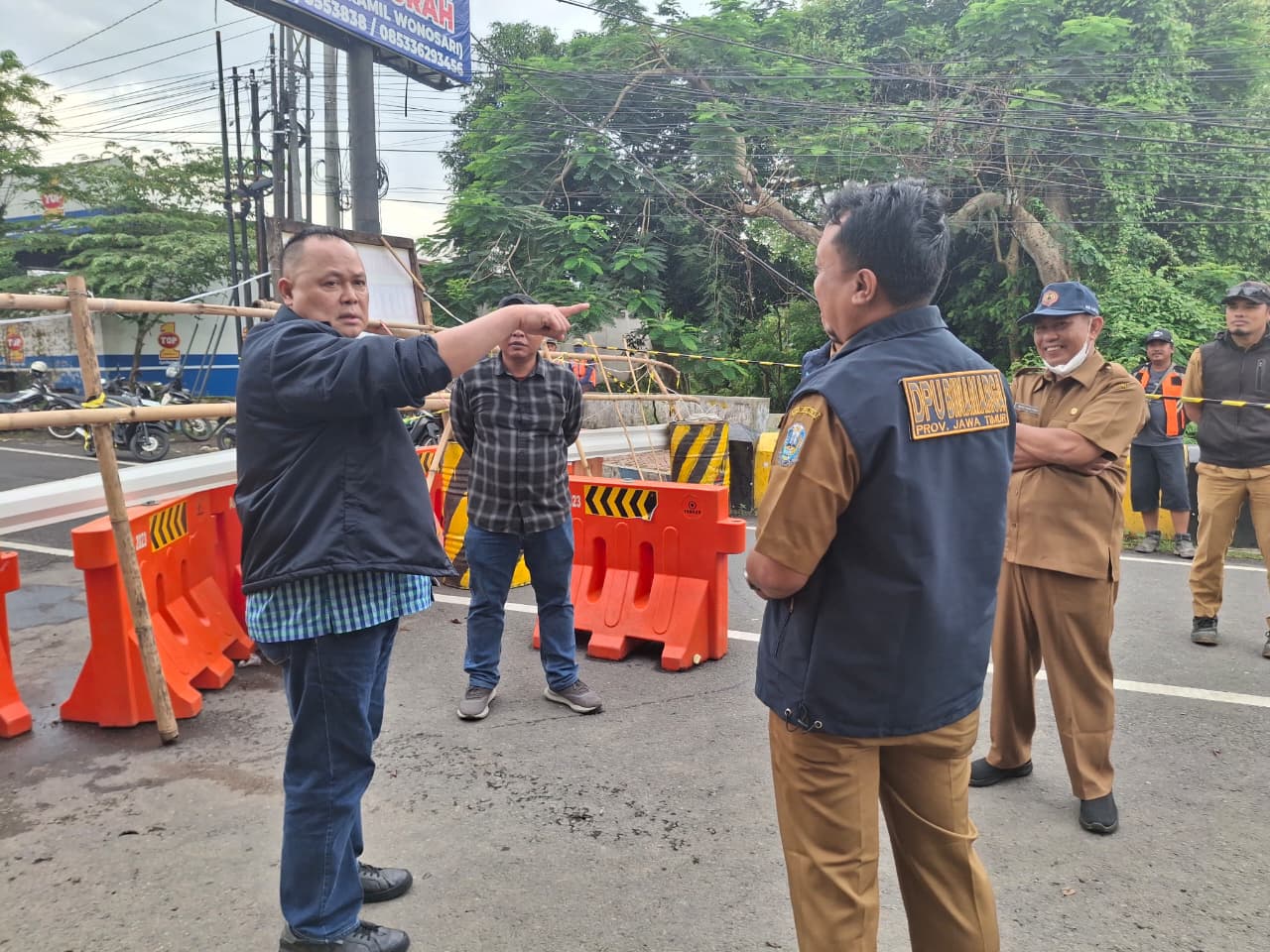 Penghubung Bondowoso–Jember Ambles, Komisi D DPRD Jatim Tinjau Pembangunan Jembatan Sentong