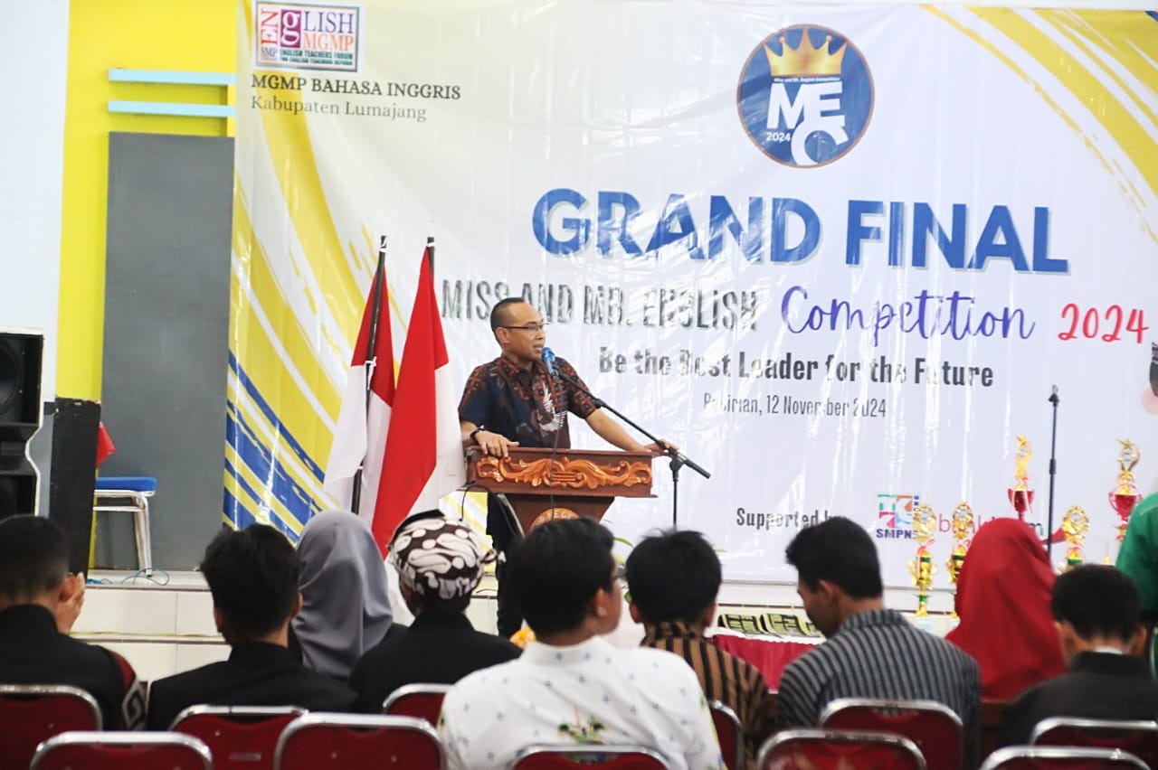 MGMP Bahasa Inggris Persiapkan Generasi Muda Lumajang Siap Berkompetisi Secara Global