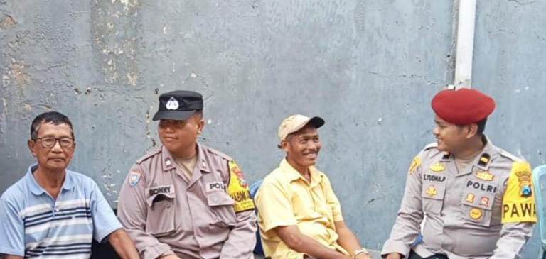 Polsek Sukomanunggal Gelar Jumat Curhat, Tindak Aksi Kenakalan Remaja yang Meresahkan Warga