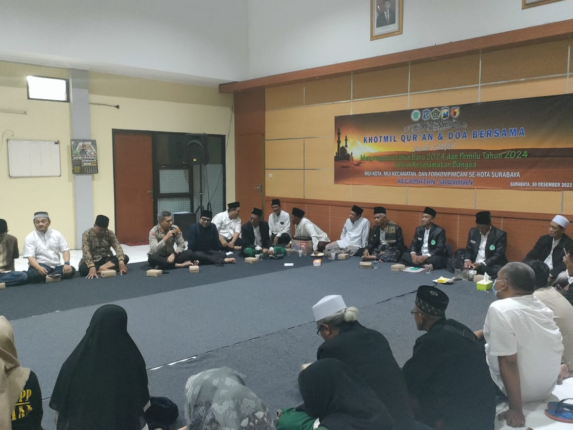 Kapolsek Sawahan Gelar Khotmil Quran dan Doa Bersama