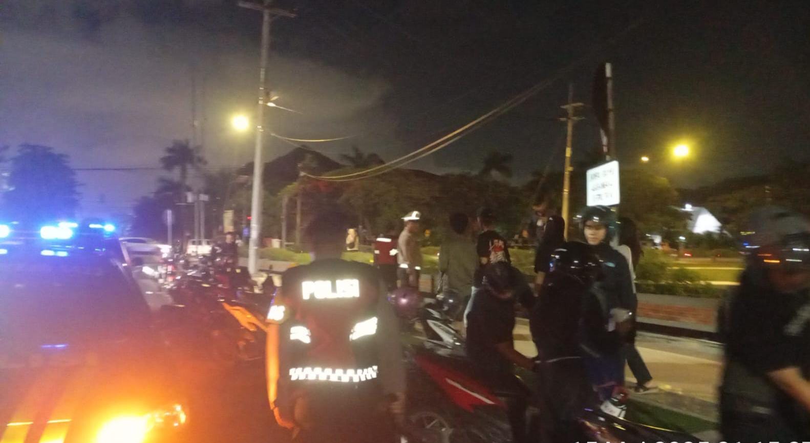 Tingkatkan Harkamtibmas, Polsek Mulyorejo Giat Patroli di Taman Kampus Unair