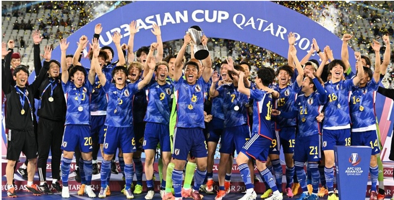 Final Piala Asia U-23  2024: Jepang Vs Uzbekistan 1-0, Samurai Biru Juara 