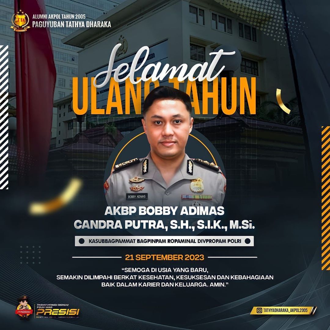 AKBP Bobby Adimas Candra Putra, Akpol 2005 Pertama Jabat Kapolres di Polda Jatim