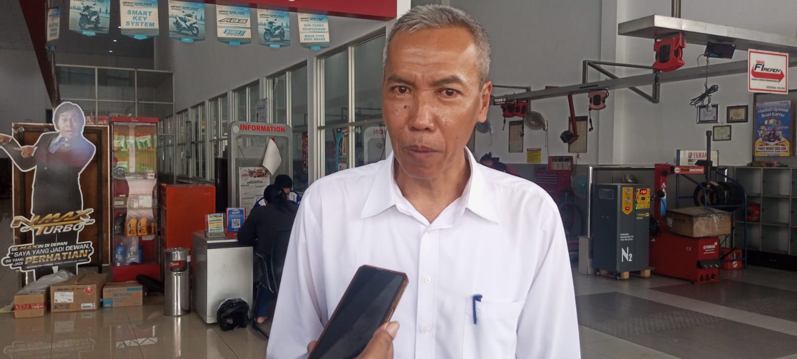 Marak Motor Mogok Diduga Akibat BBM, Disperindag Kota Kediri Gandeng Bengkel Lakukan Sosialisasi