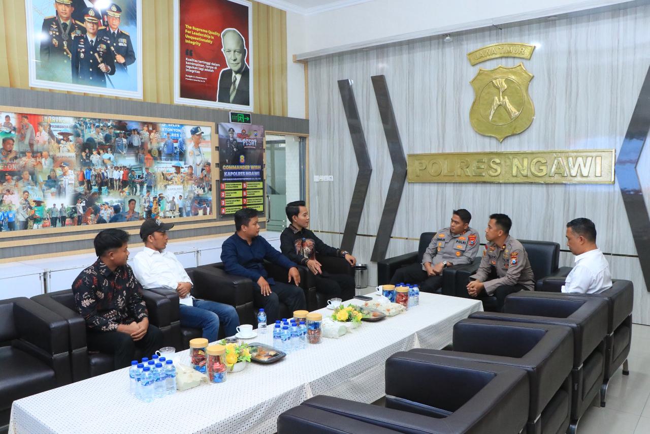 Kapolres Ngawi Terima Kunjungan GMNI Jatim Perkuat Sinergi Polri dengan Mahasiswa