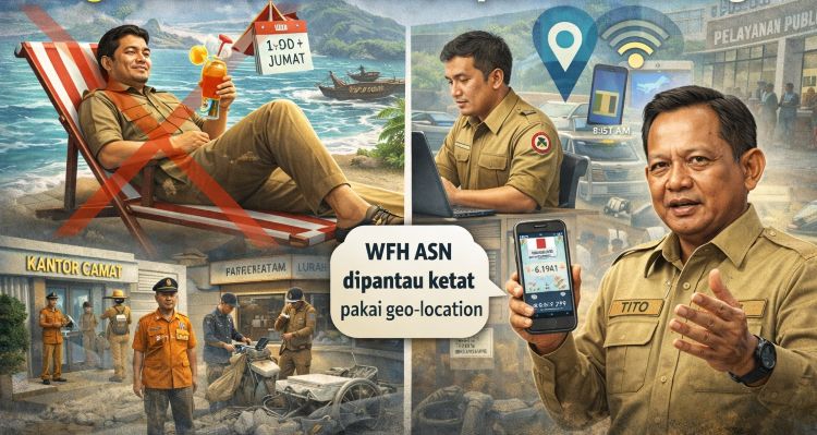Pemerintah Pastikan ASN Tak Long Weekend saat WFH, Dipantau Teknologi
