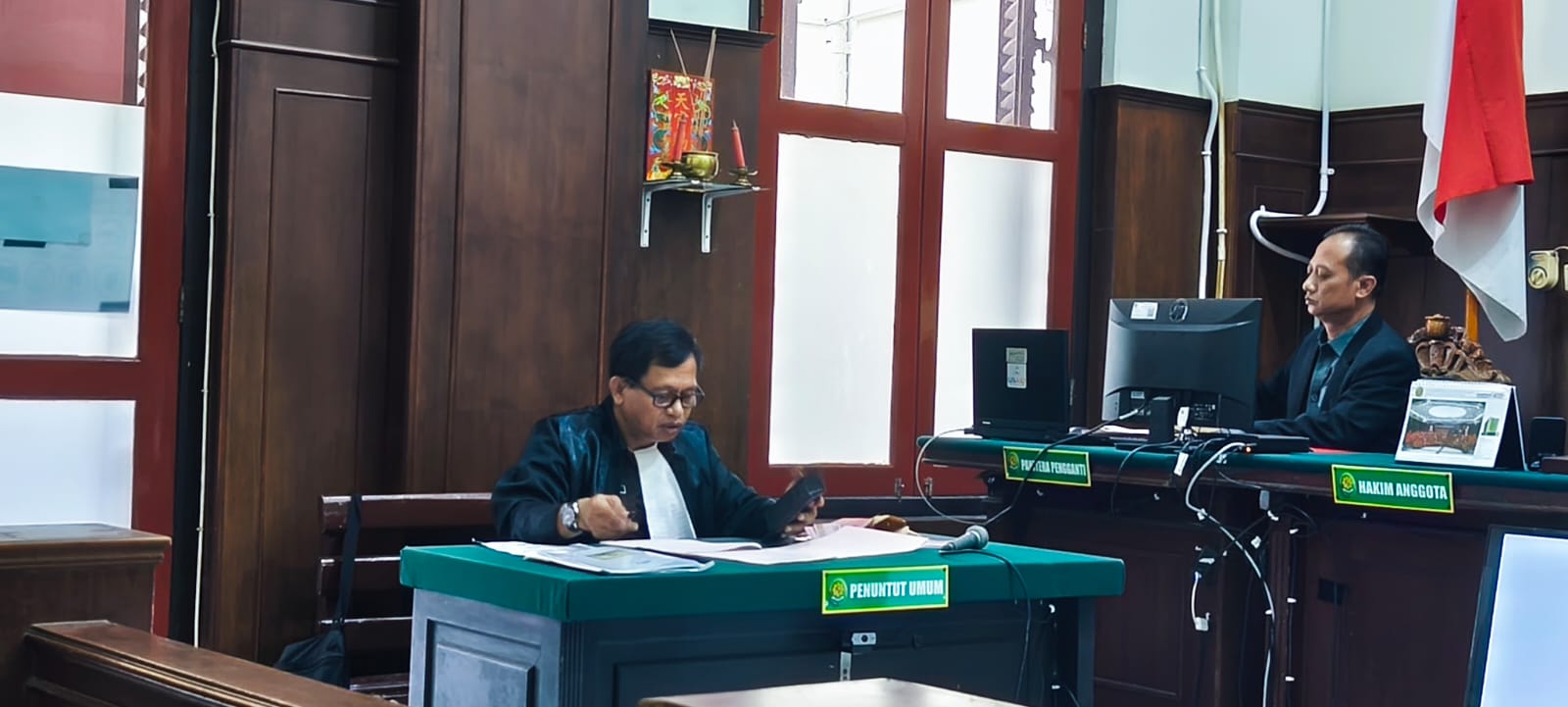 Gelapkan Motor Teman Kos, Dituntut 2,5 Tahun Penjara