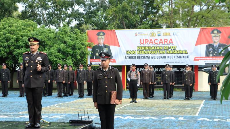 Harkitnas ke-117: Kapolres Bangkalan Ingatkan Jaga Persatuan, Wujudkan Indonesia Kuat